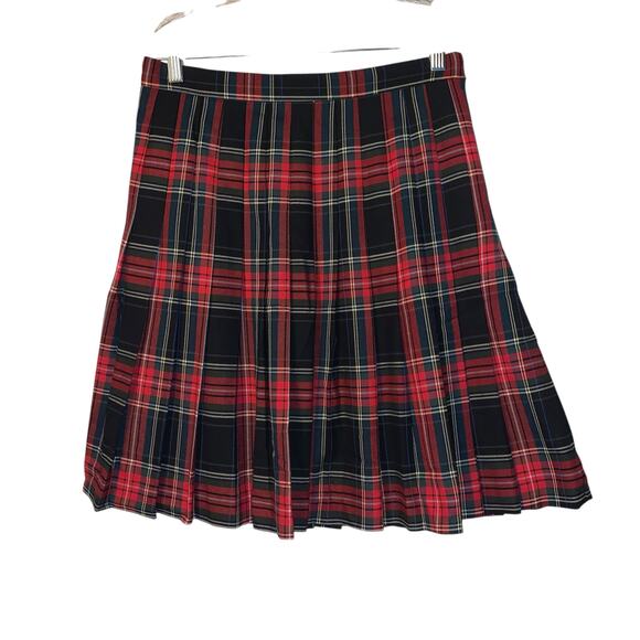 Brooks Brothers  Plaid Tartan Pleated Mini Skirt - Size 4 - Picture 10 of 11
